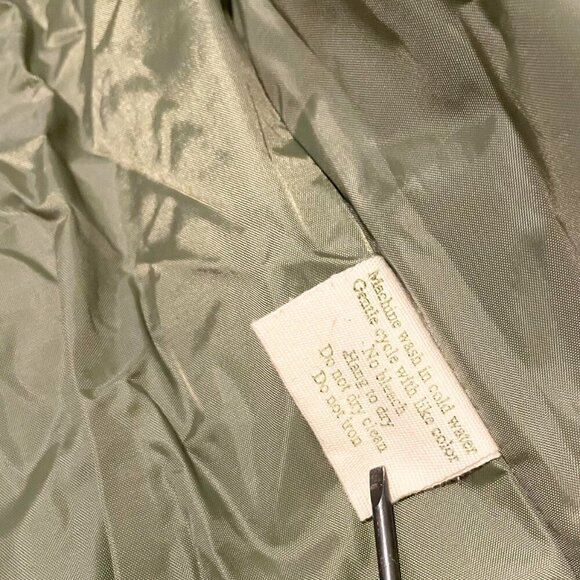 Bluenotes Womens Size Small Vest Green Puffer - Picture 12 of 16